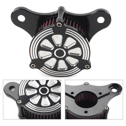 Red Air Cleaner Intake Filter for Harley Electra Road Glide Softail