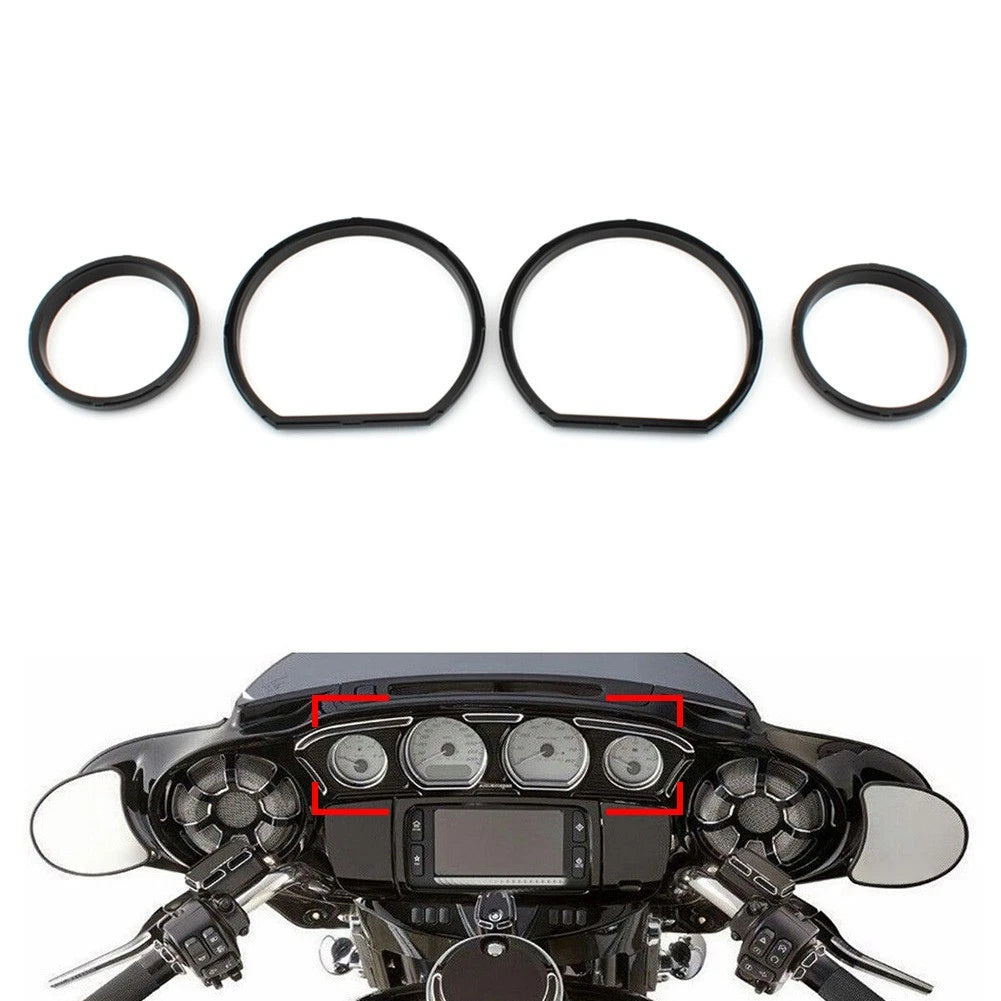 Instrument Board Gauge Bezel for Harley Touring Electra Street Glide (2009-2023)