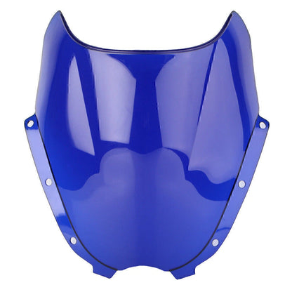 Blue Windshield Windscreen Double Bubble for Hyosung GT125 GT250R GT650R (2003-2017)