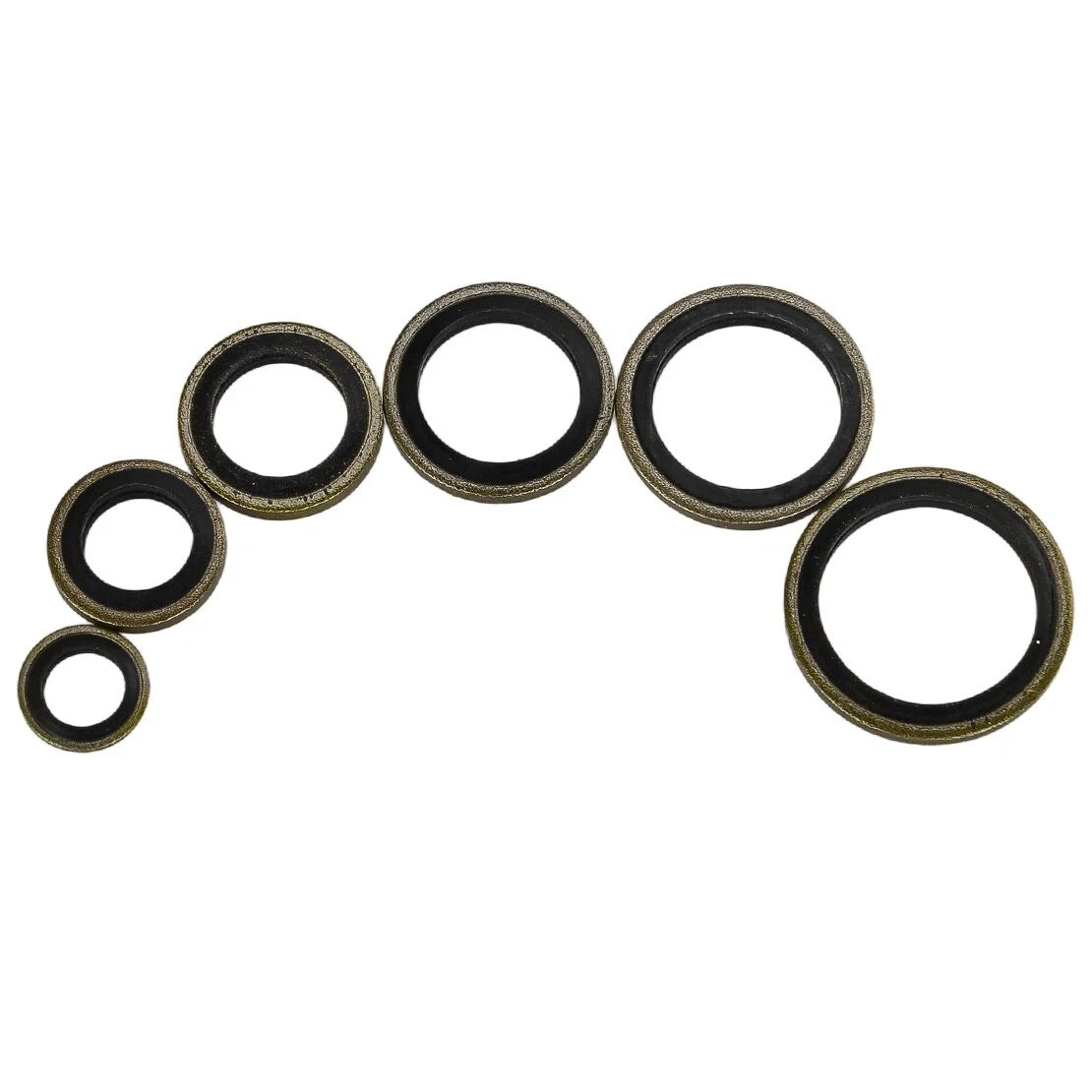 100 x Car Bonded Seal Oil Drain Plug Gasket Washers M6-M16