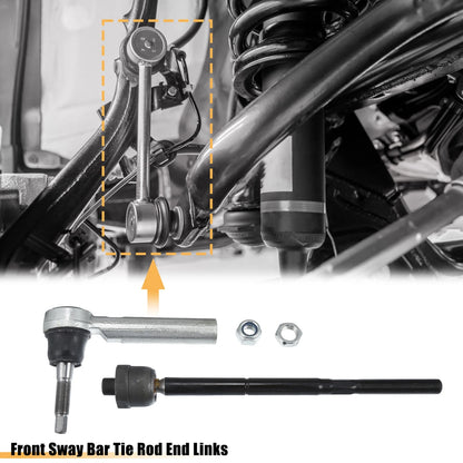 6 x Tie Rod Sway Bars Inner Outer for Cadillac Escalade (2015 - 2019)