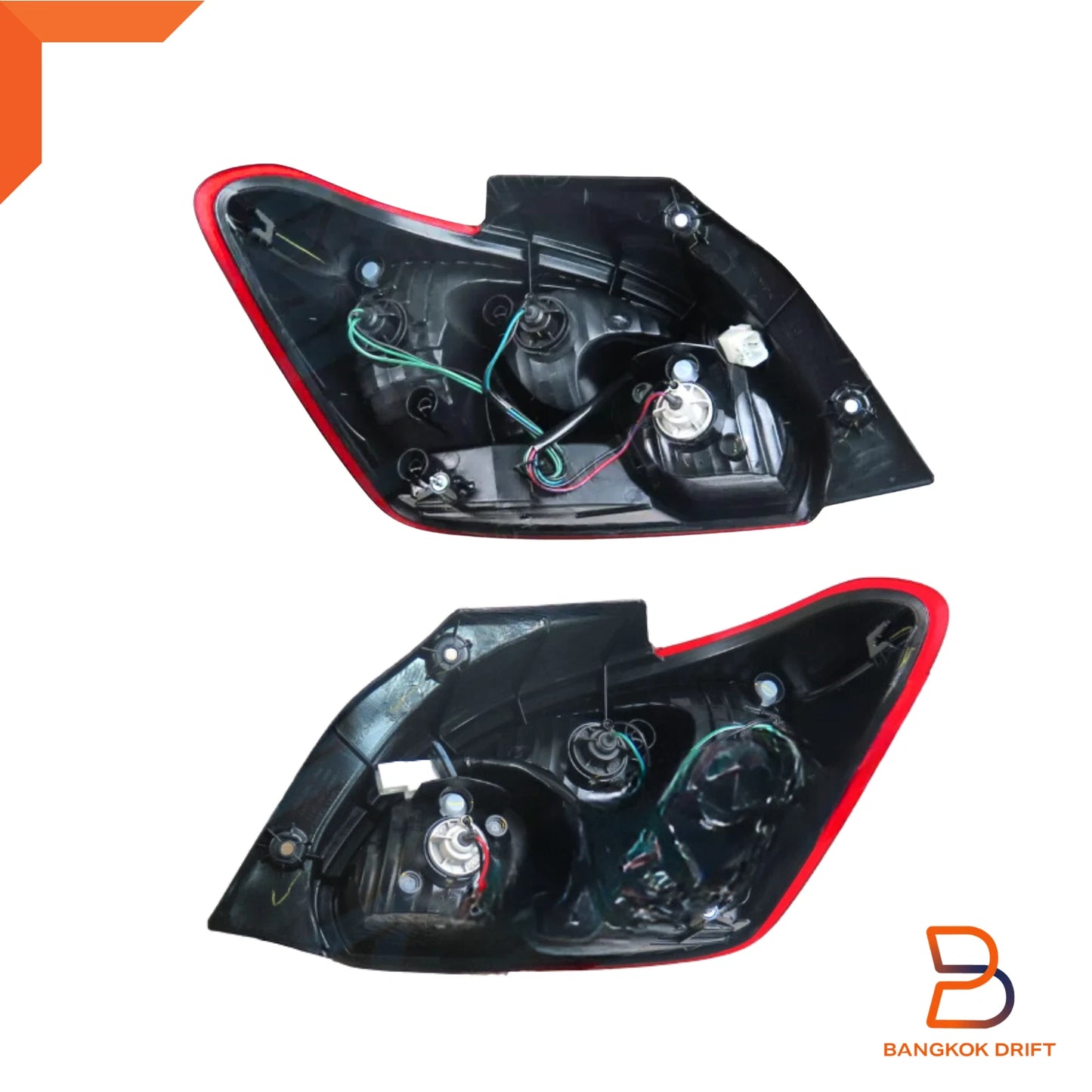 LH & RH Tail Lamps for Mitsubishi Mirage Hatchback (2012-2017)