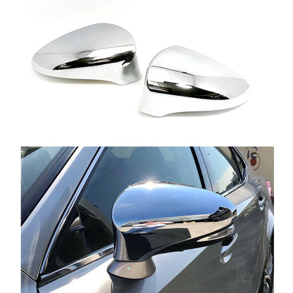 Chrome Side Door Mirror Covers for Lexus CT200h GS250 (2011-2020)