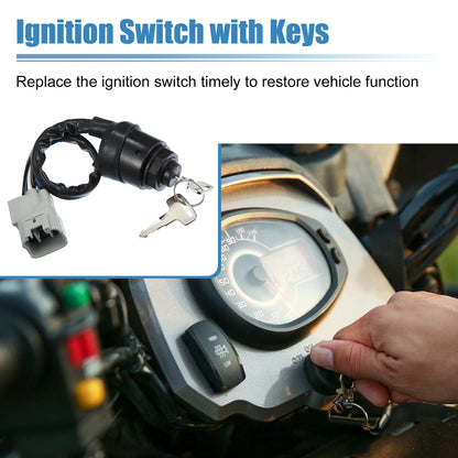 Ignition Key Switch for Kawasaki KAF 1000 Mule PRO DX