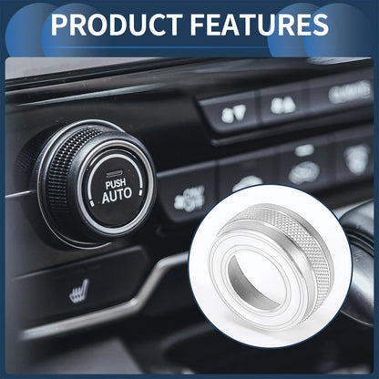 7 Pcs 4WD Headlight Switch Knob Cover for GMC Canyon (2015-2022)