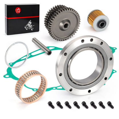 Starter Clutch Idler Gear Shaft Gasket for Yamaha V-Star 1100 XVS1100 (1999-2009)