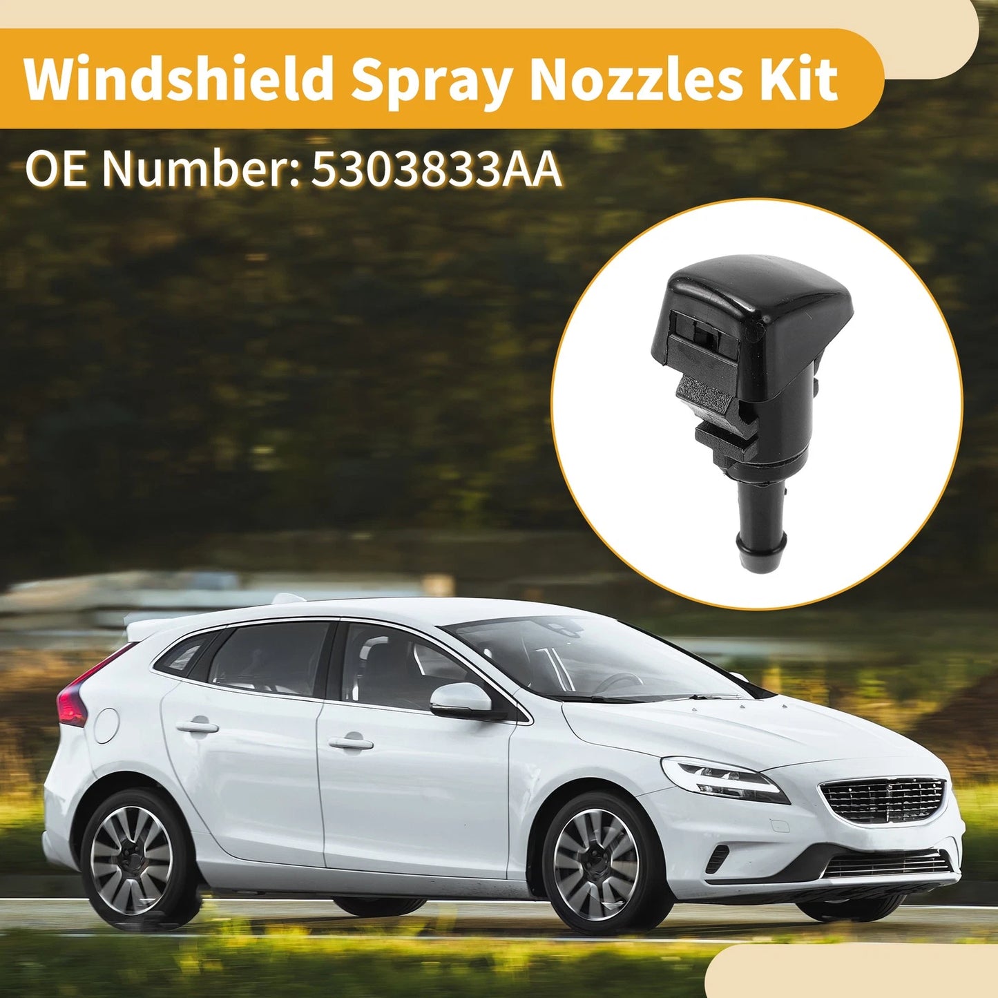 Washer Nozzle Kit for Chrysler 300  Fluid Hose