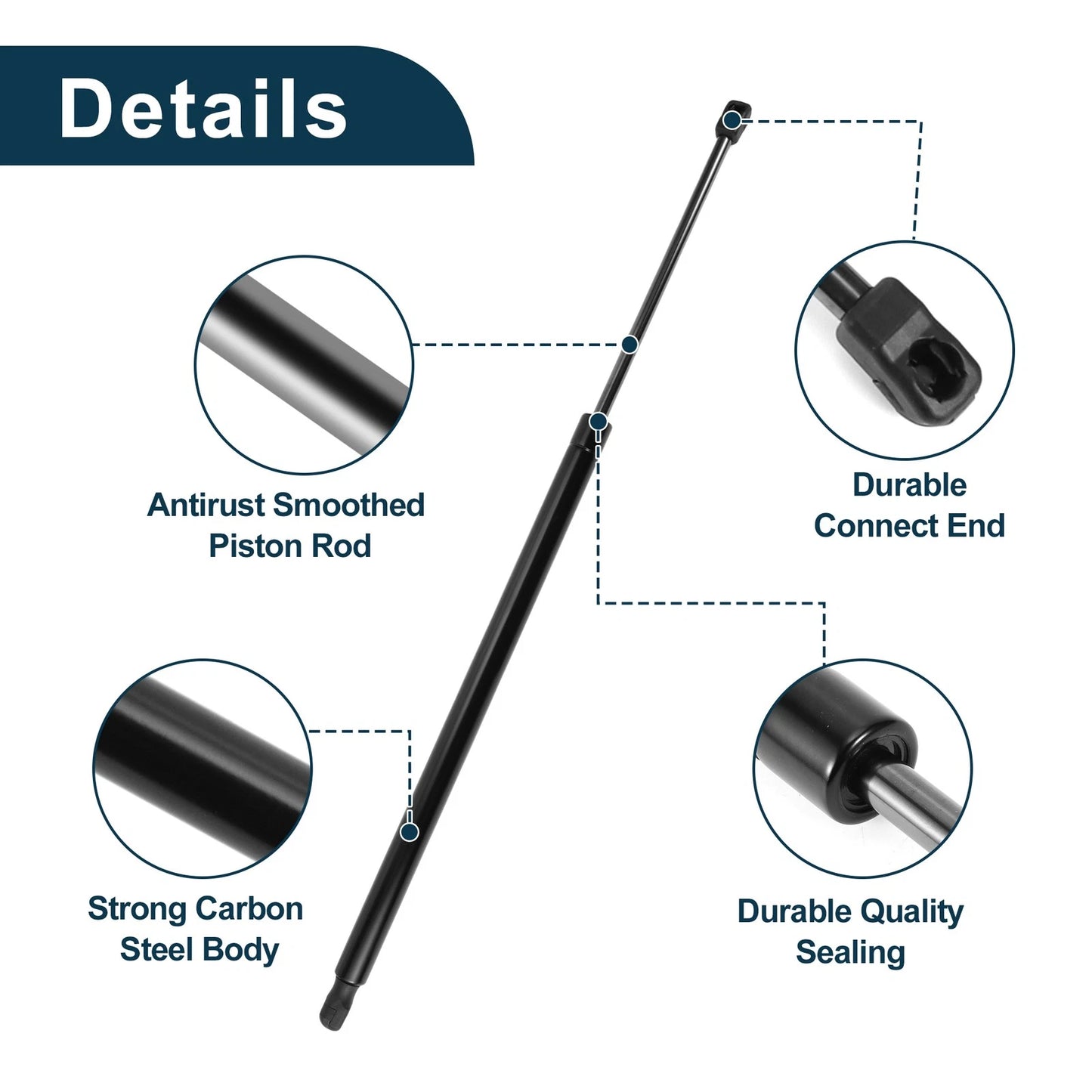 Rear Hatch Lift Supports for Jeep Cherokee (2014-2023)