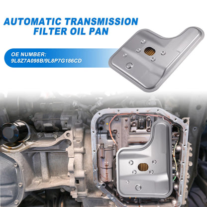 Transmission Fluid Filter Oil Pan for Ford (1998-2003)