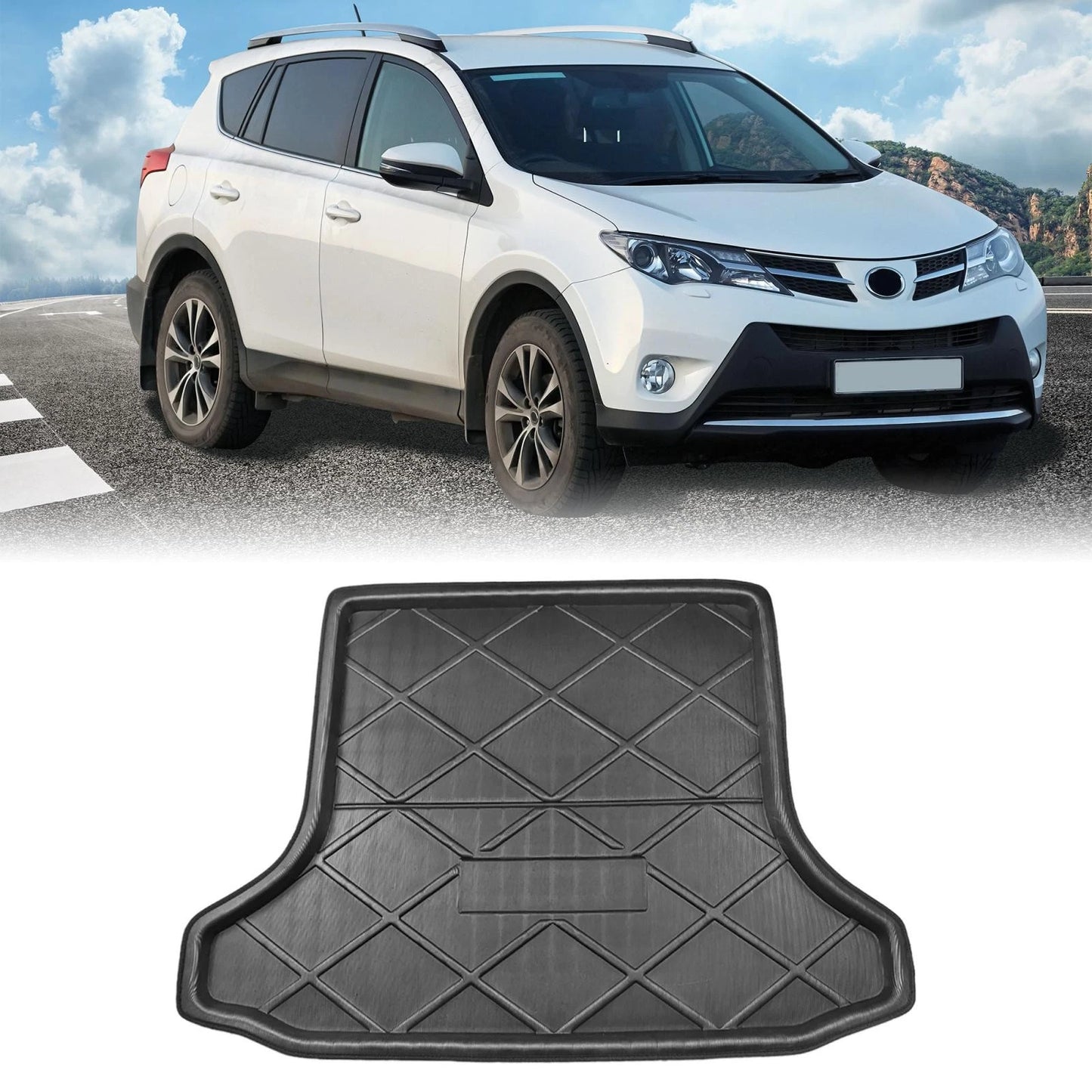 Cargo Trunk Tray Liner for Toyota RAV4 (2001-2005)
