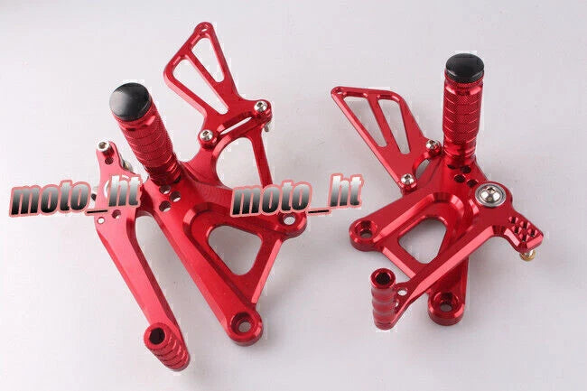 CNC Adjustable Rear Sets Kit Foot Pegs for Honda CBR250R (2010-2013)