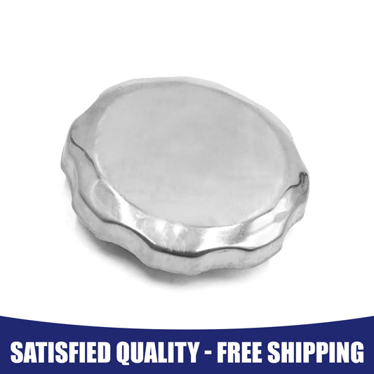Gas Cap 1 x for Silver Tone Metal Cycle Scooter