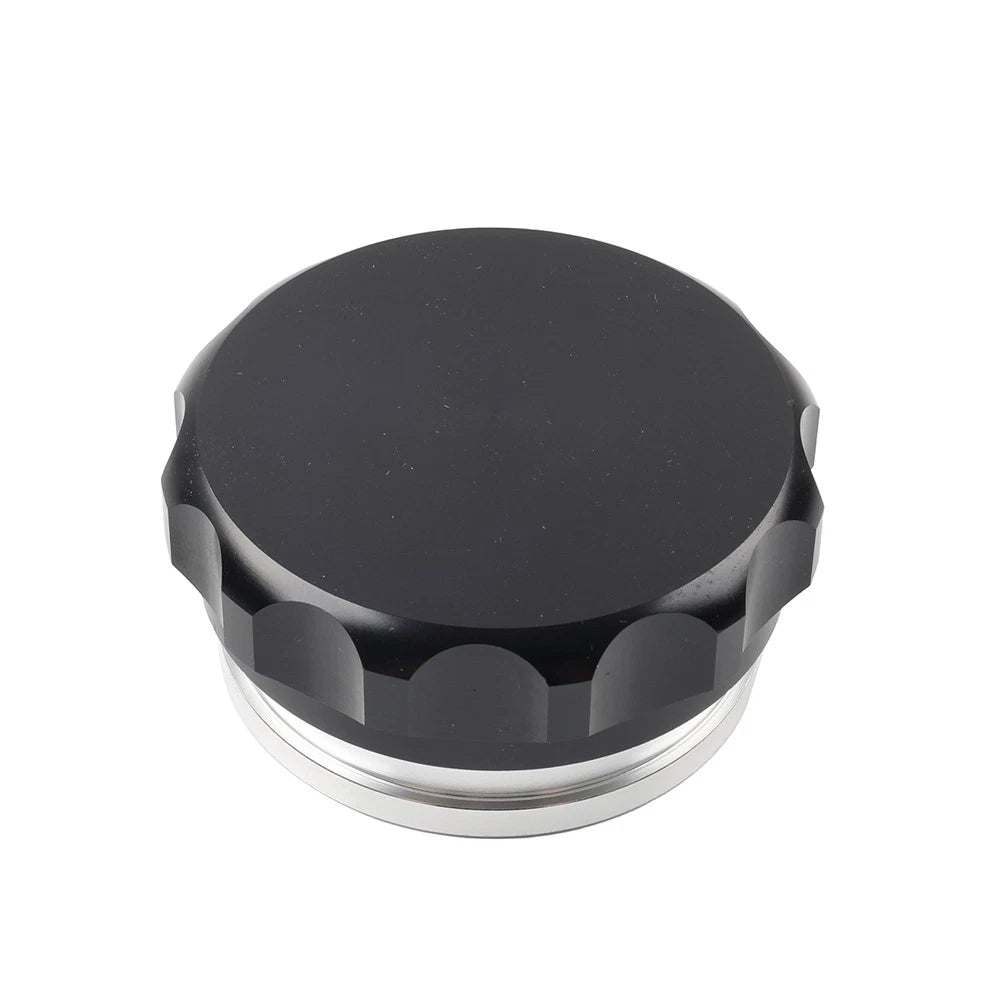 2" Black Aluminum Alloy Weld-On Filler Neck & Cap for Tank Cover