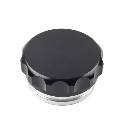 2" Black Aluminum Alloy Weld-On Filler Neck & Cap for Tank Cover