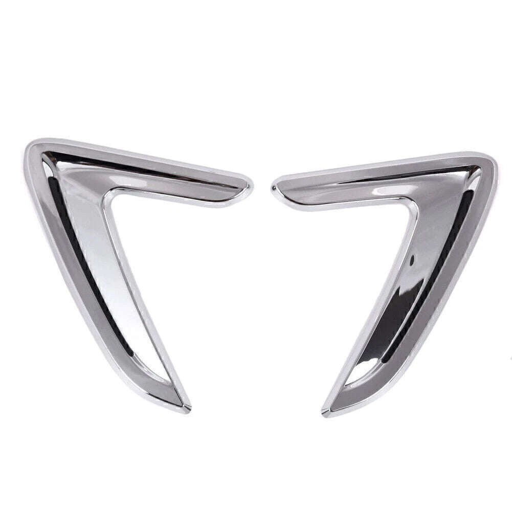 Chrome Side Body Marker Fender Air Wing Vent Trim for BMW 3 Series (2013-2018)