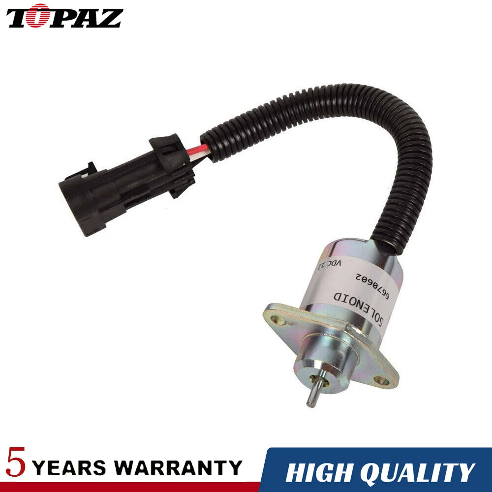 Fuel Shut Off Solenoid for Bobcat S70 S100 (2000-2023)