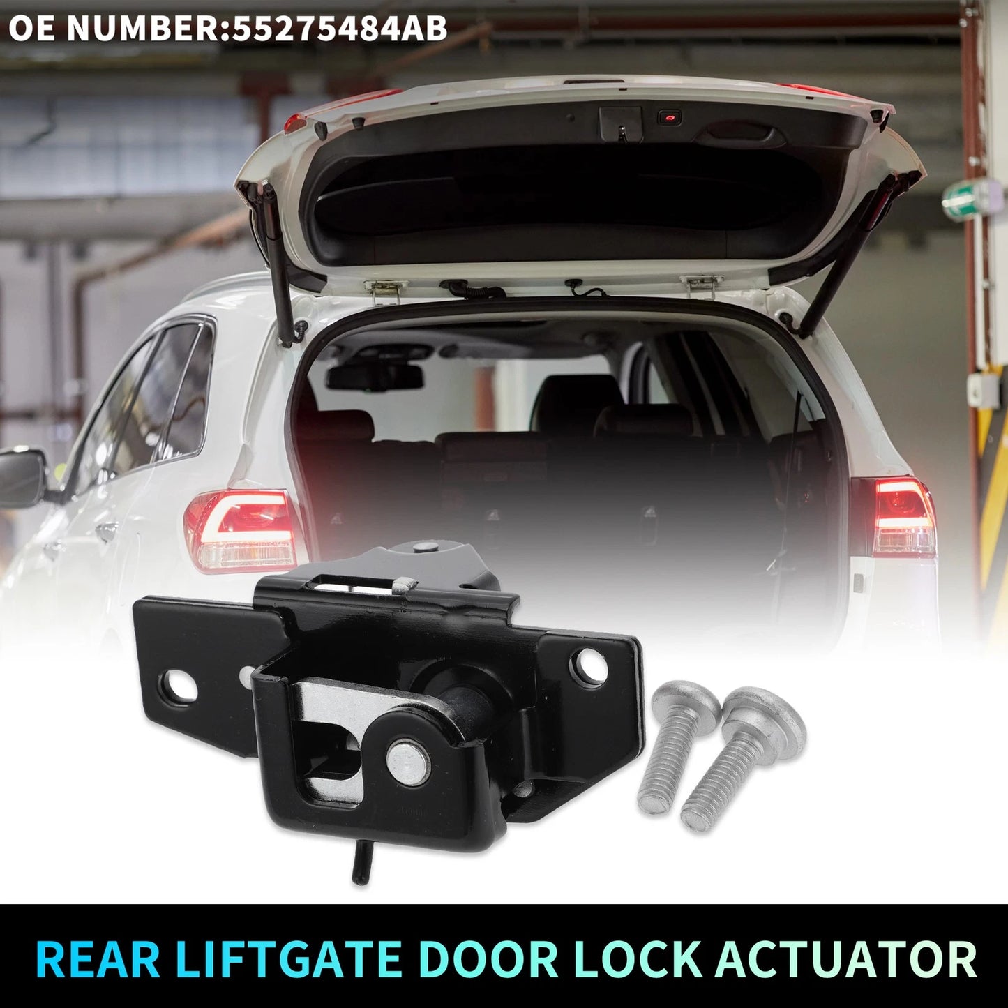 Rear liftgate Door Lock Actuator Motor for Dodge Dakota (2005-2010)