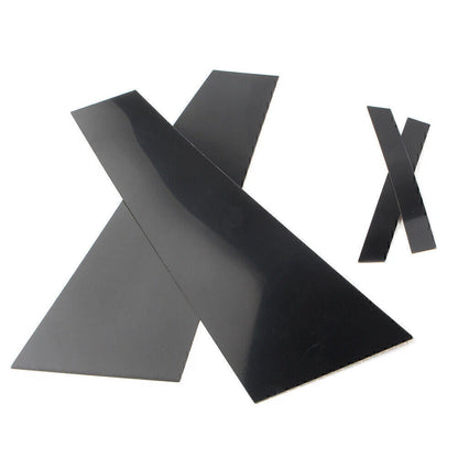 4 Pcs Door Trim Pillar Post Black Covers for MERCEDES CLS C219 (2006-2011)