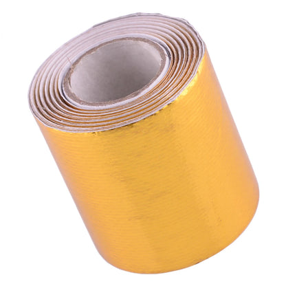 16.4FT Gold Heat Reflective Tape Wrap for Car