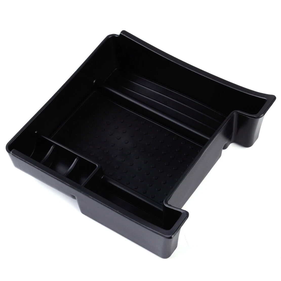 Black ABS Central Console Armrest Storage Box for Volvo XC60 S60 (2009-2017)