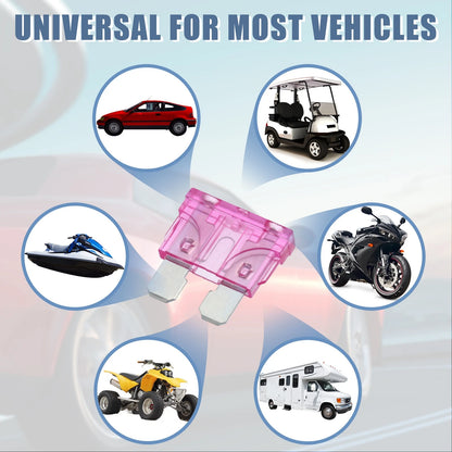 5pcs Blade Style Fuses 3A for Car