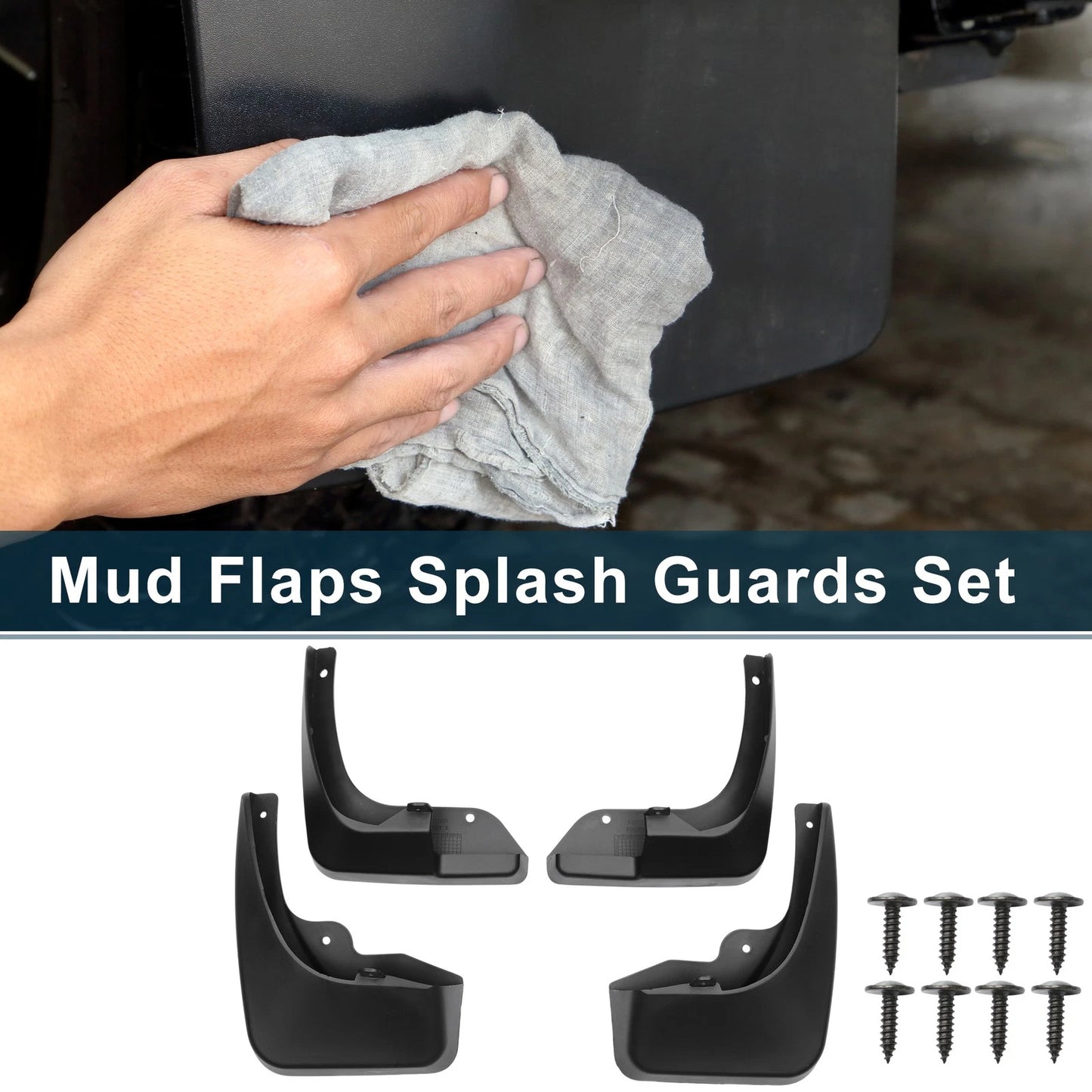 Mud Flaps Splash Guards for Peugeot 508 SW (2010-2018) 1 Set