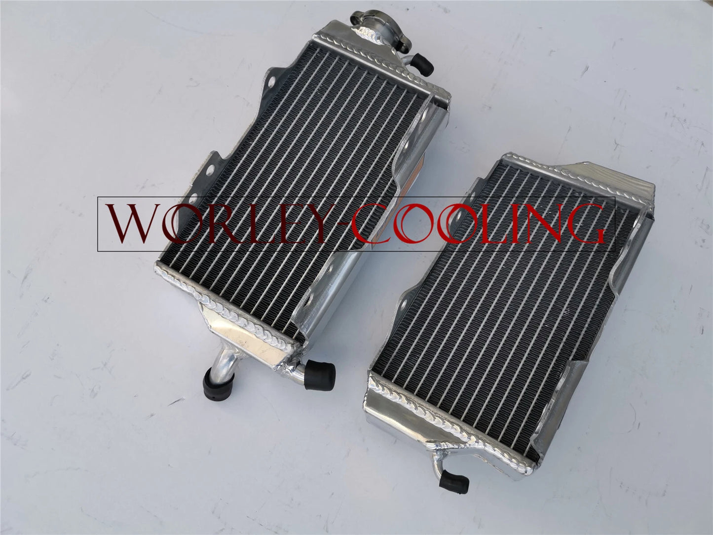Aluminum Radiator & Silicone Hoses for 2000-2001 Honda CR250 (2000-2001)
