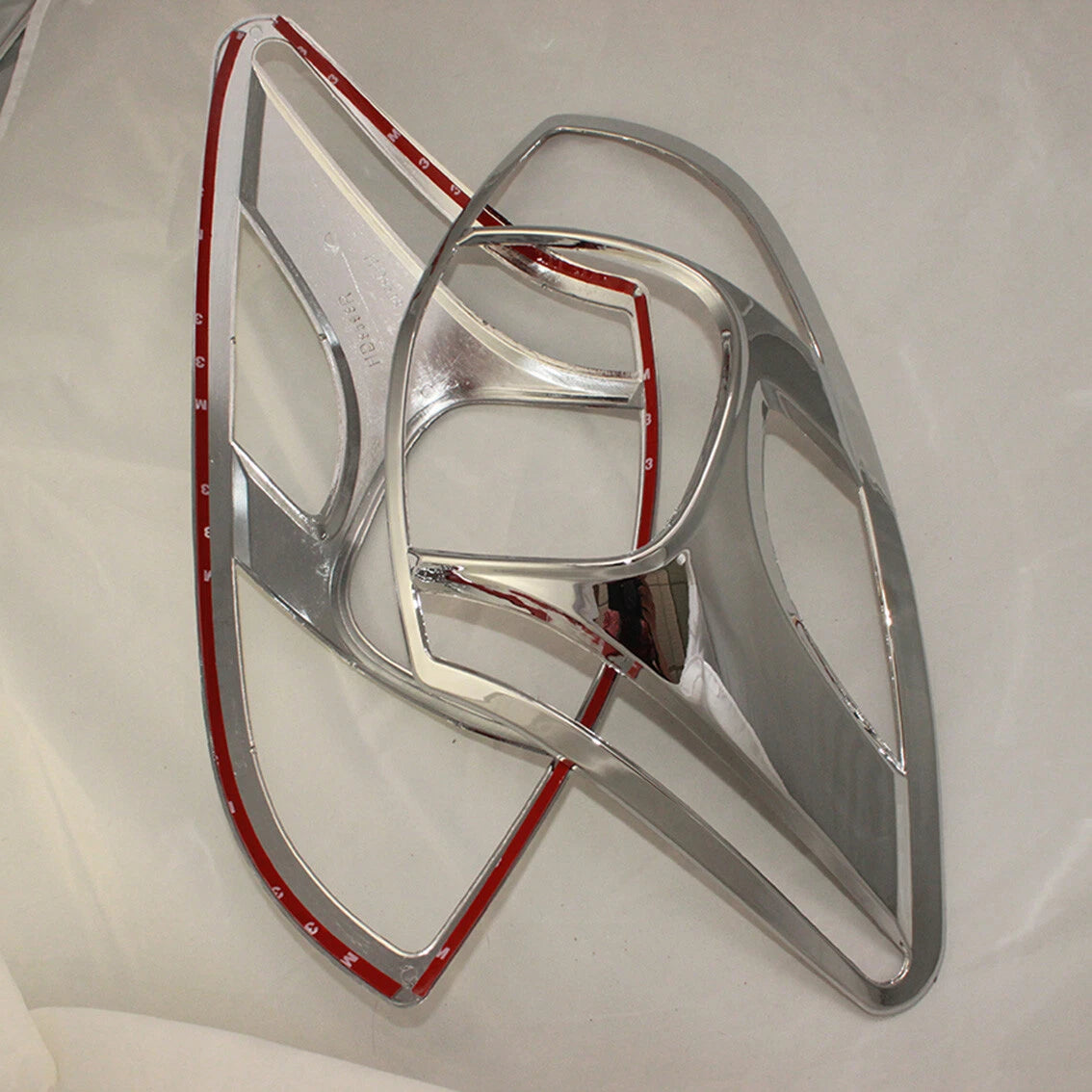 ABS Chrome Rear Light Lamp Tail Frame Cover Trim for 2006-2008 Toyota RAV4 2 x