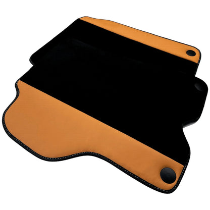 AutoWin Floor Mats for Ferrari California (2008-2014) - Beige Tradizione Nappa