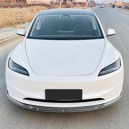 Bumper Spoiler Lip for Tesla Model 3 (2024 - ) Carbon Look