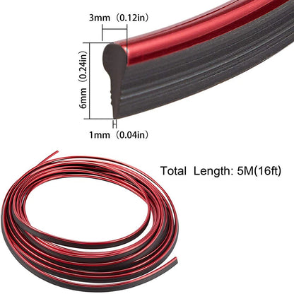 5M Car Interior Door Gap Edge Line Insert Molding Trim for Various Models