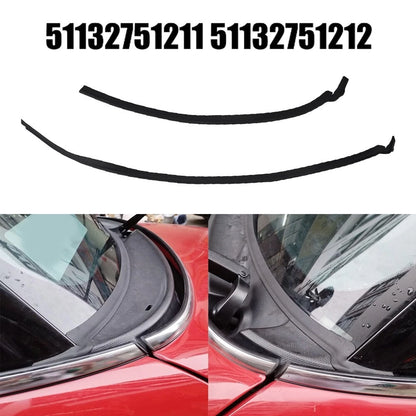 Front Pair Windshield Wiper Cowl Seal for MINI RHD