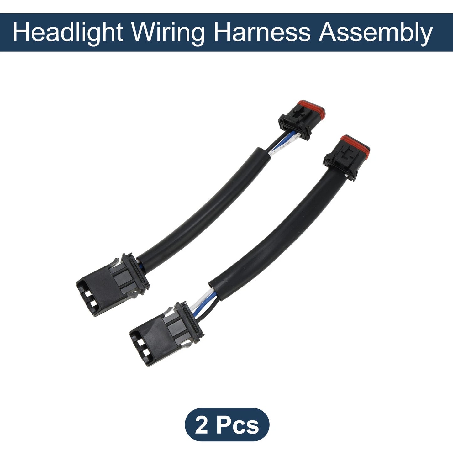 Headlight / 12cm / Wiring Harness Assembly for Harley Sportster 883 XLH883