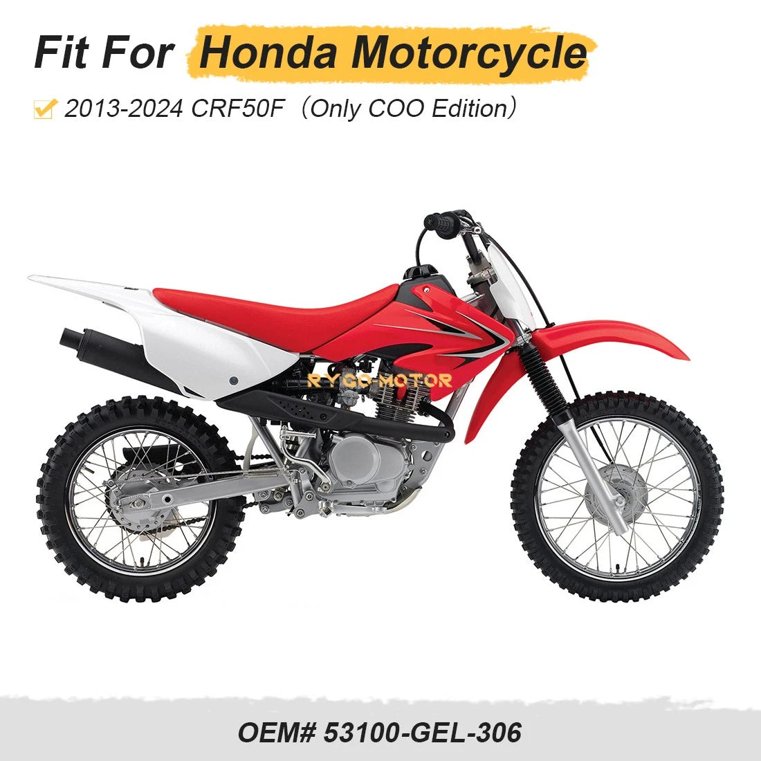 Heavy Duty Handlebar for Honda CRF50F (2013–2024)