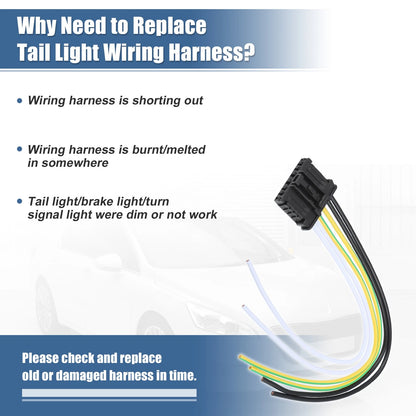Taillight Wire Harness Connector for Peugeot