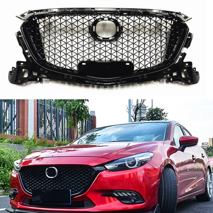 Honeycomb Front Bumper Grill for Mazda 3 Axela (2017-2018)
