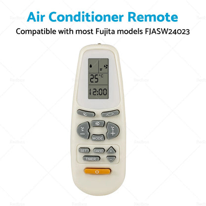 Fujita FJASW24023 Air Conditioner Remote Control Replacement