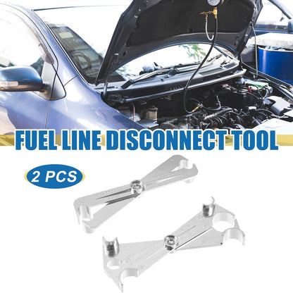 Fuel Line Disconnect Tool Kit 3/4" 5/8" 1/2" 3/8" for GM Ford ()