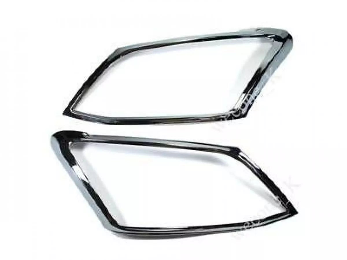 Chrome Headlight Covers for Isuzu D-Max (2012-2015)