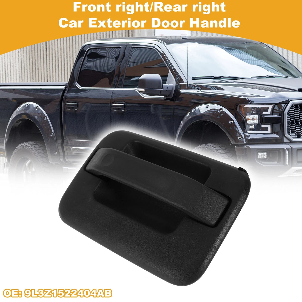 Front Right Car Exterior Door Handle for Ford F150 (2004-2023)