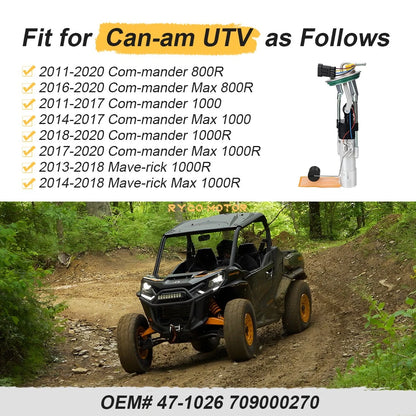 Fuel Pump Assembly for Can-Am Commander Maverick (2012–2020)