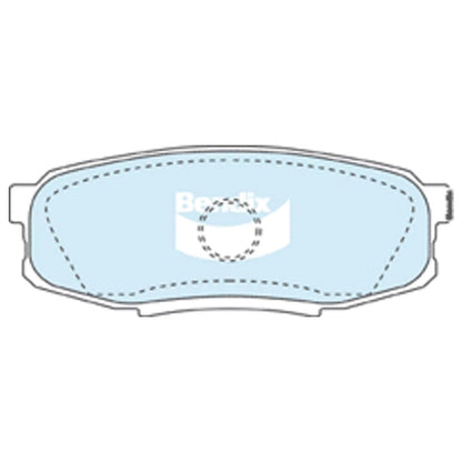 Rear Disc Brake Pad Set for Landcruiser URJ202 UZJ200 VDJ200 (2007–2021)