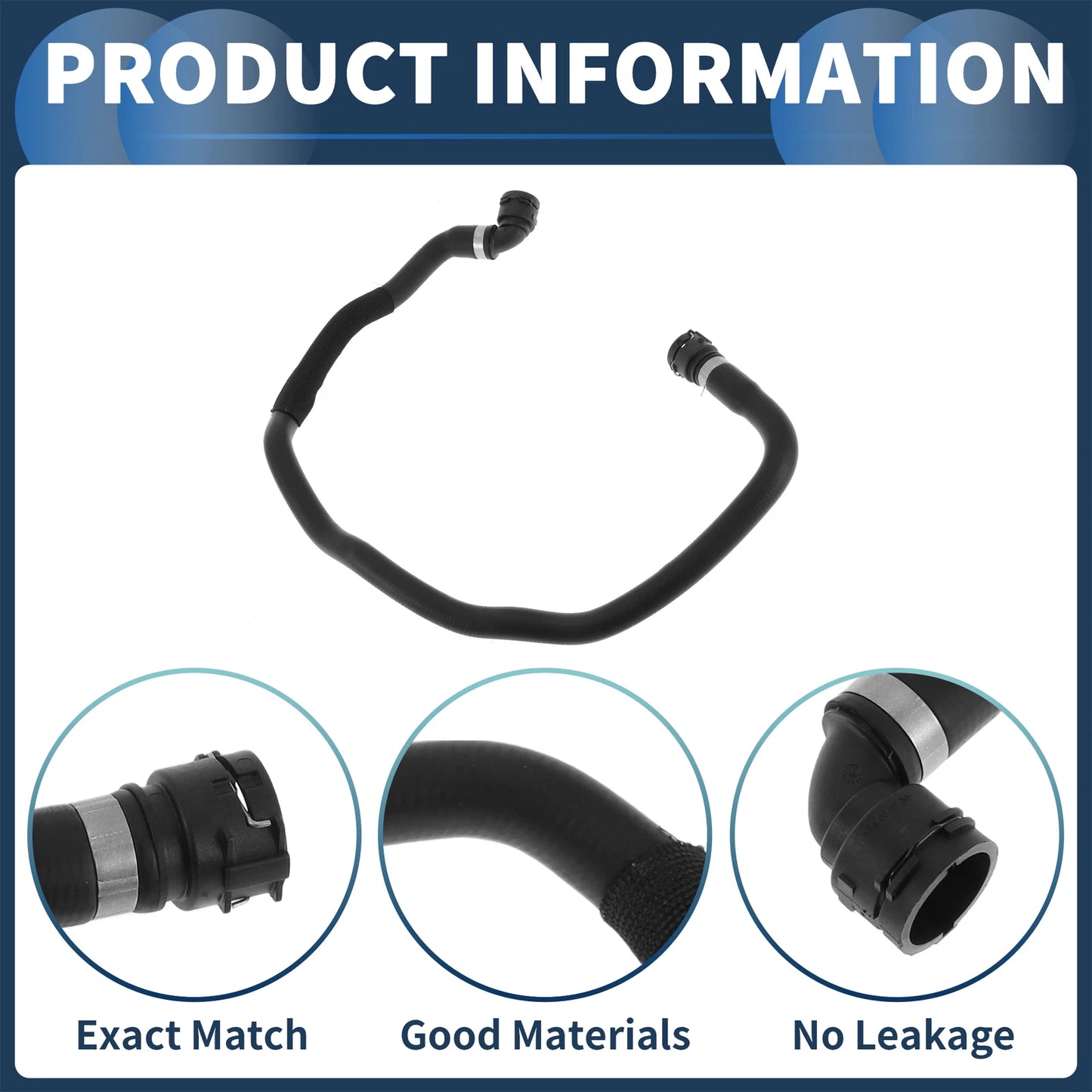 Heater Hose for BMW 328i, 328i xDrive (2007-2013) - Durable Replacement Part