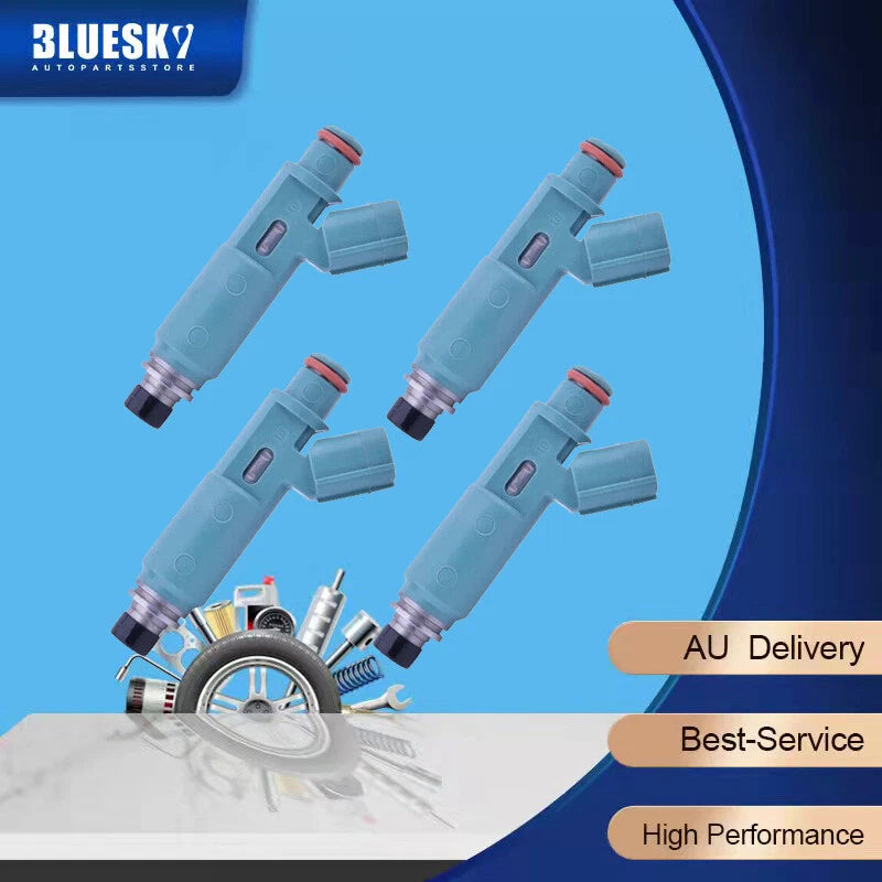 4Pcs Fuel Injector for Toyota Camry RAV4 Tarago Avensis Verso (2001-2006)