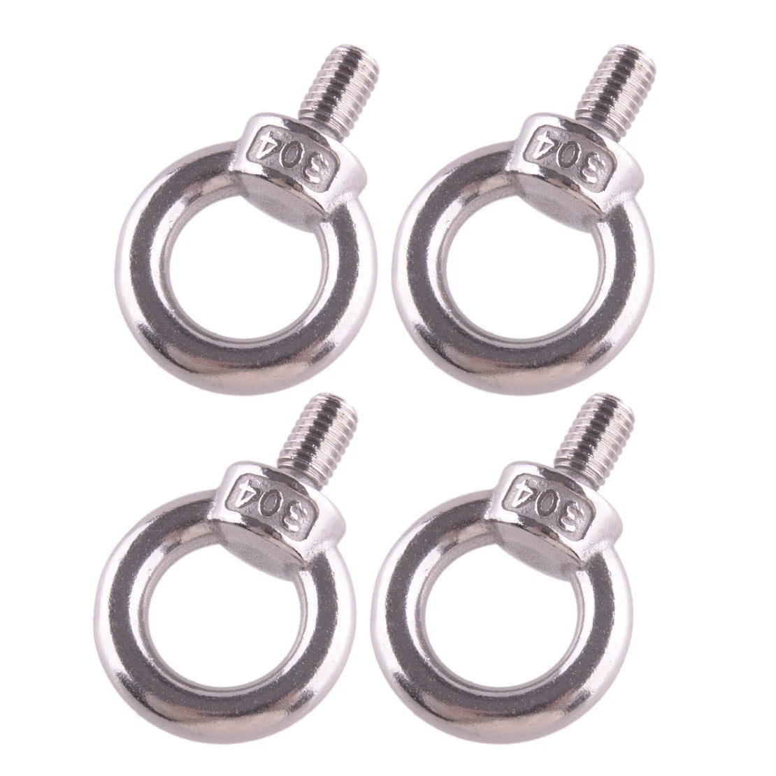 4 x M8 Stainless Steel Eye Bolts for Rhino Thule Yakima Pro Rola Roof Rack