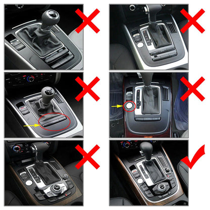Center Console Gear Shift Panel Cover Trim for Audi Q5, A4, A5, SQ5, S4, S5 (2008-2023)