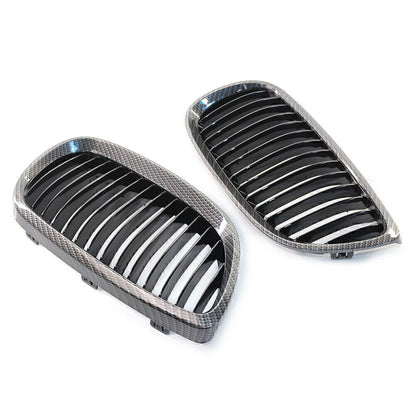 Left & Right Front Kidney Grille for BMW E92 E93 2DR LCI (2006-2009)