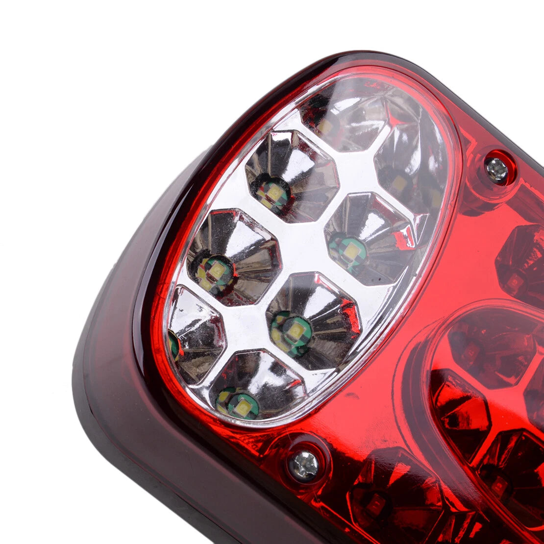 12V Rear Tail Light Brake Stop Lamp for Truck Van Caravan