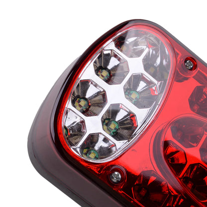 12V Rear Tail Light Brake Stop Lamp for Truck Van Caravan