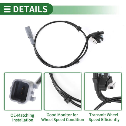 ABS Wheel Speed Sensor for Peugeot 308 (2008-2017)